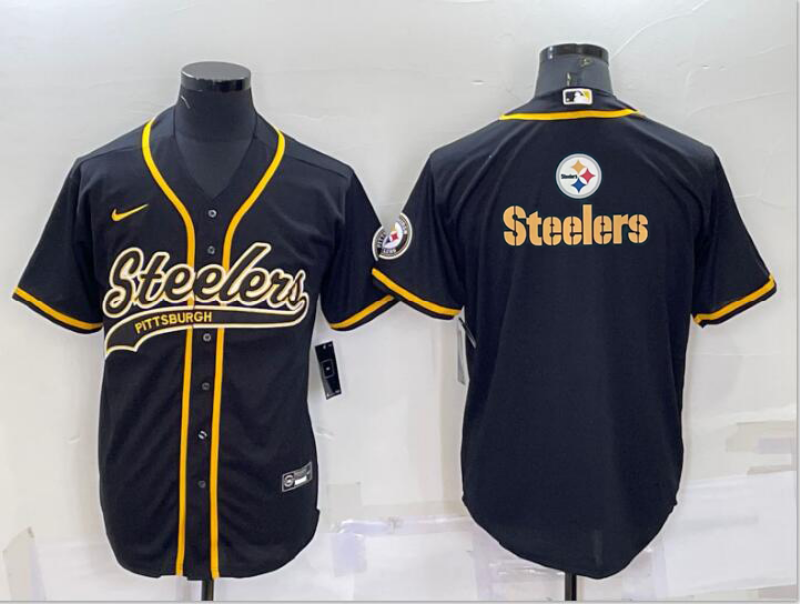 Men's Pittsburgh Steelers Black Jersey